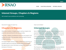 Tablet Screenshot of chapters.rnao.ca