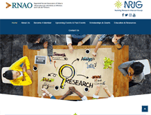 Tablet Screenshot of nrig.rnao.ca